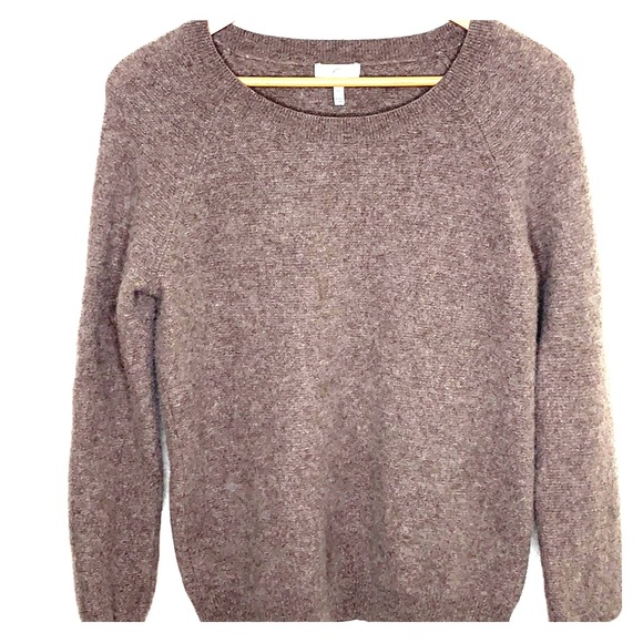 mocha colored sweater